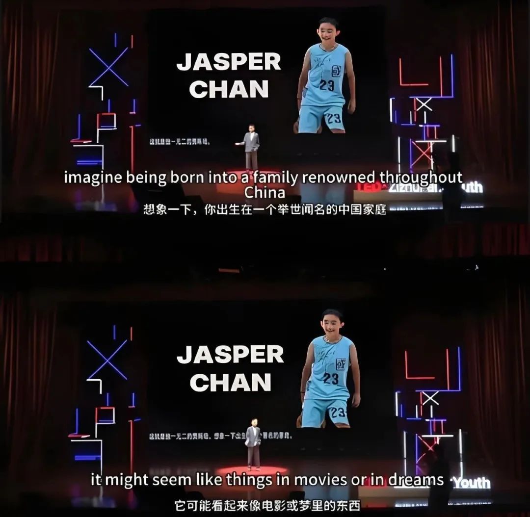 陈小春儿子Jasper的全英文演讲被疯狂转发:才知道原来星二代的培养路线是这样的…