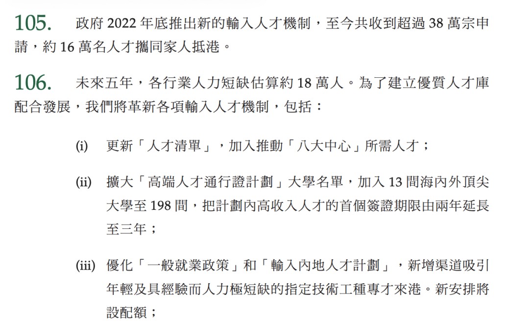 2024年香港施政报告发布!