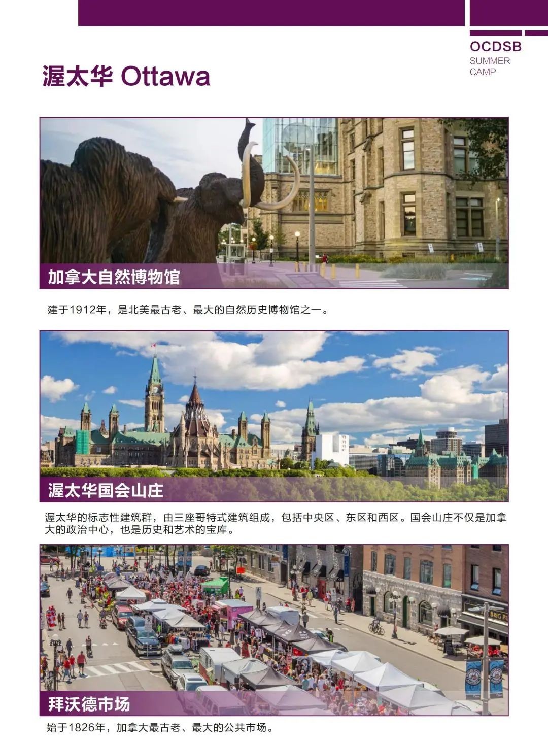 2025年夏令营|加拿大渥太华教育局English Immersion Program夏令营