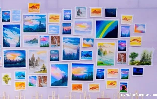 书画科技展丨翰墨绘青春,丹青颂芳华