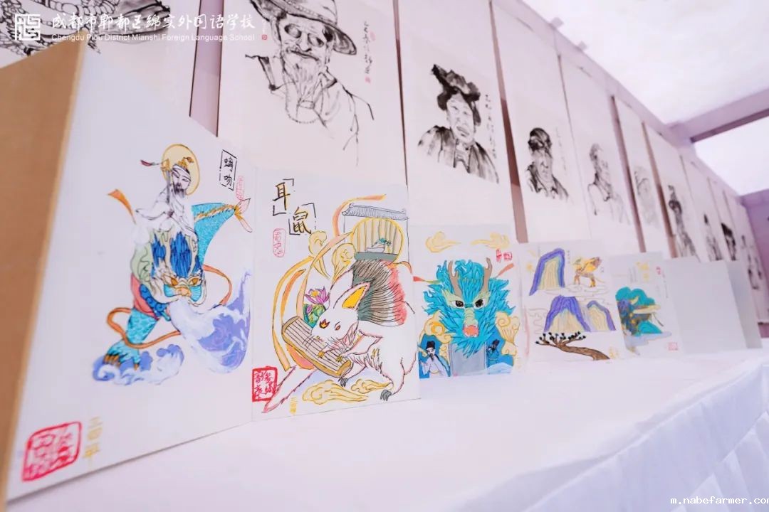 书画科技展丨翰墨绘青春,丹青颂芳华