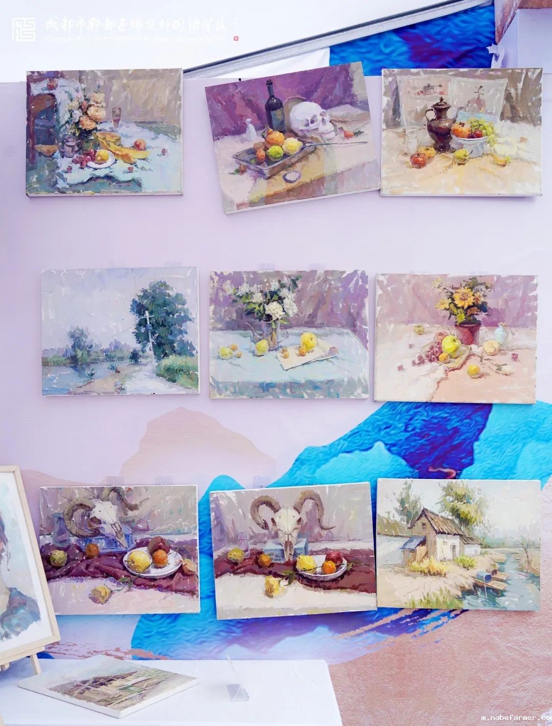 书画科技展丨翰墨绘青春,丹青颂芳华