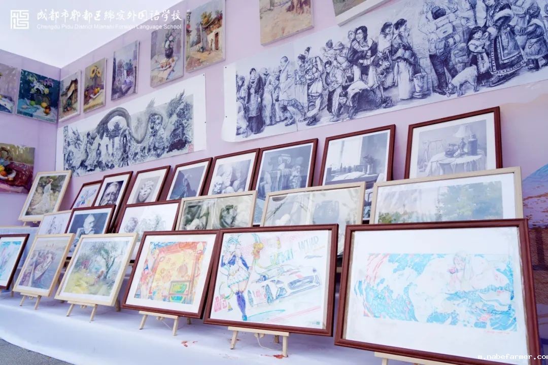书画科技展丨翰墨绘青春,丹青颂芳华