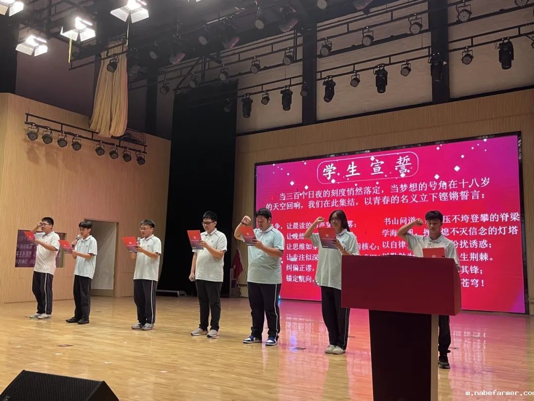 高三启航仪式丨执笔为剑,砺剑而行